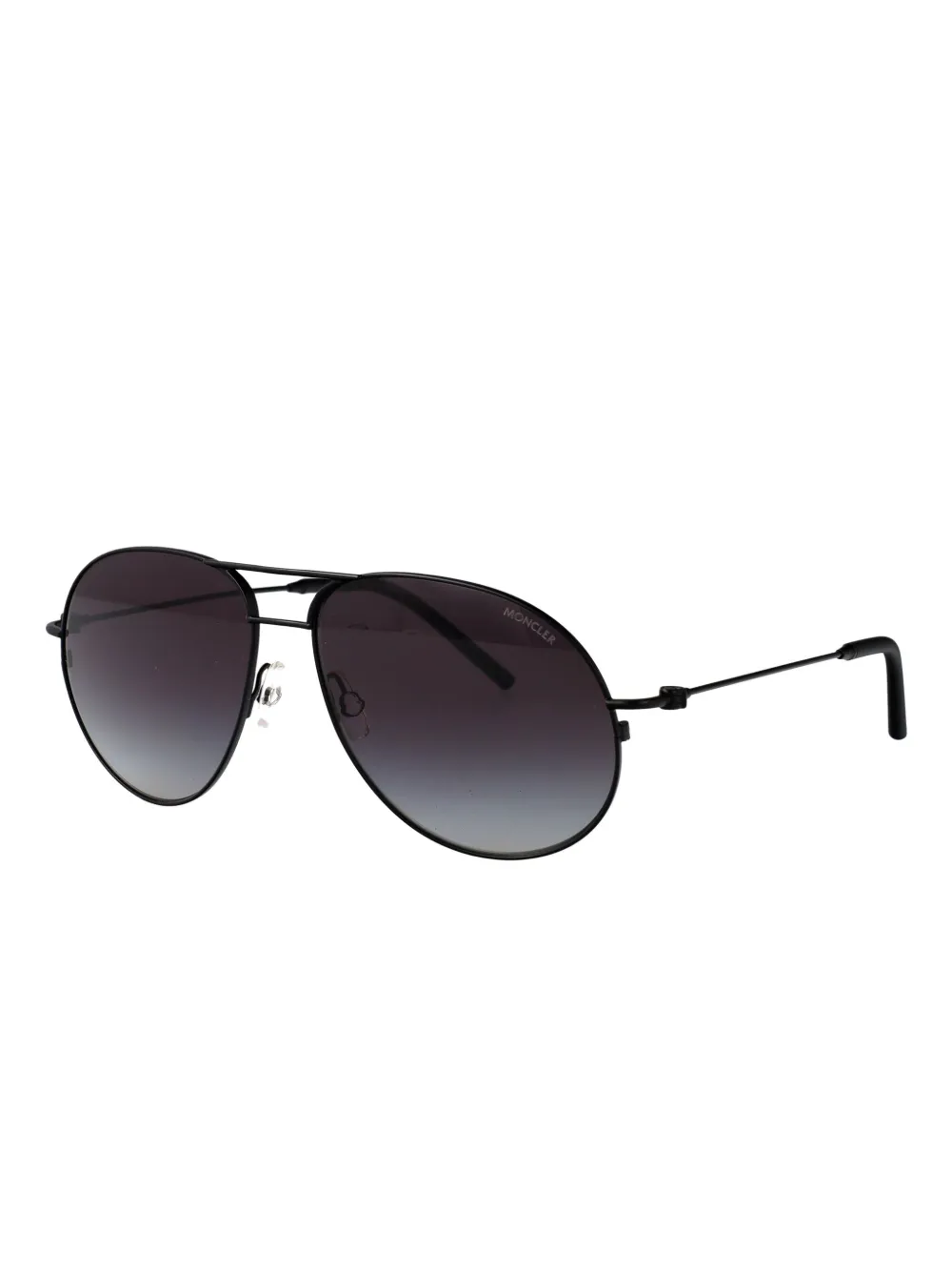 Moncler Eyewear Flyze zonnebril met piloten montuur Zwart