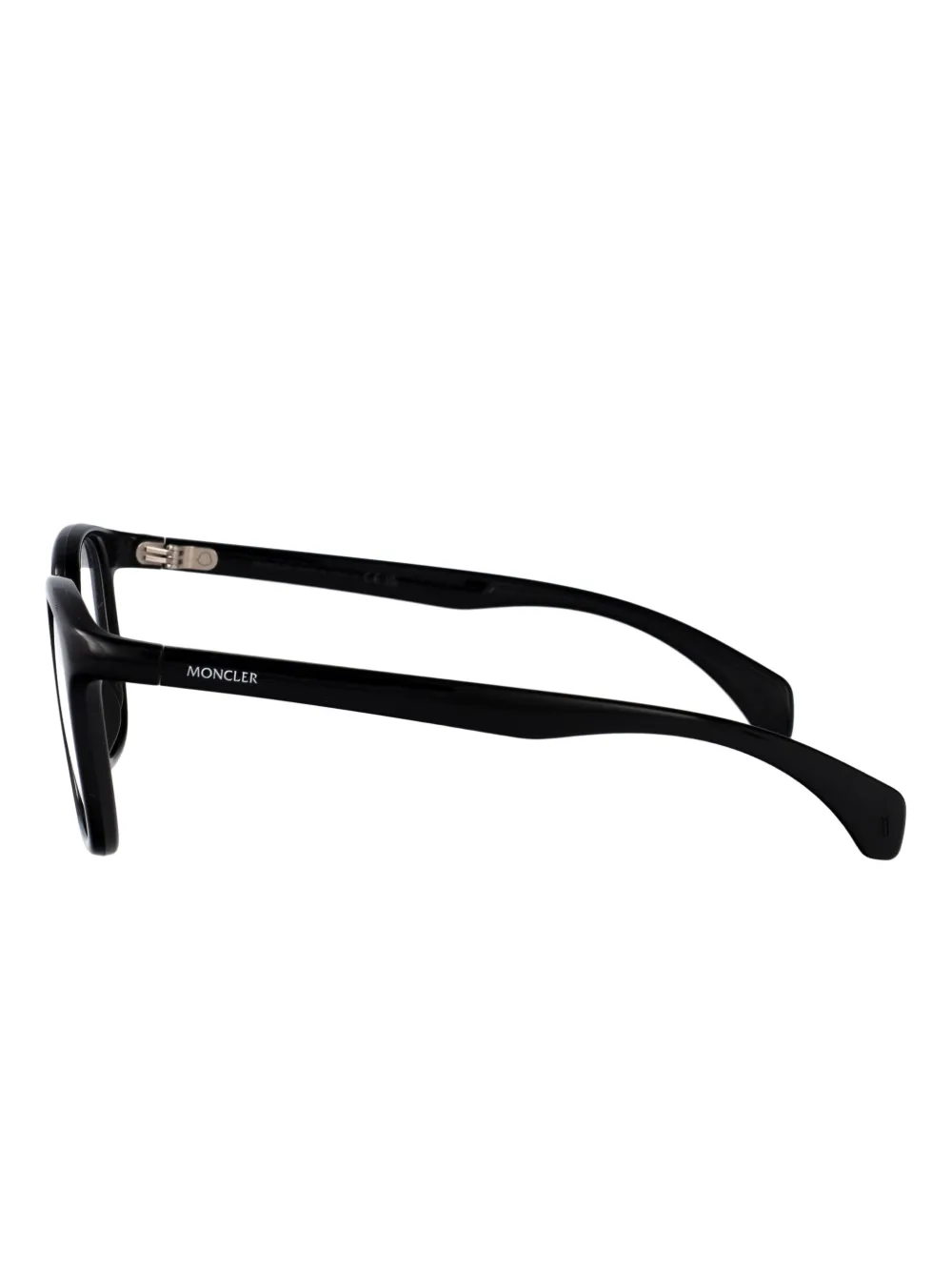 Moncler Eyewear スクエア眼鏡フレーム | ブラック | FARFETCH JP