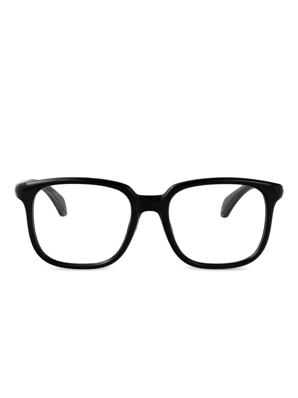 Moncler Eyewear Bril met vierkant montuur Zwart