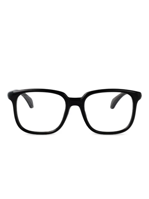 Lunettes de vue à monture carrée - Moncler Eyewear - Modalova