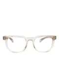 Moncler Eyewear rectangle-frame glasses - White