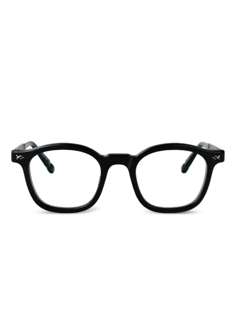 Matsuda square-frame glasses