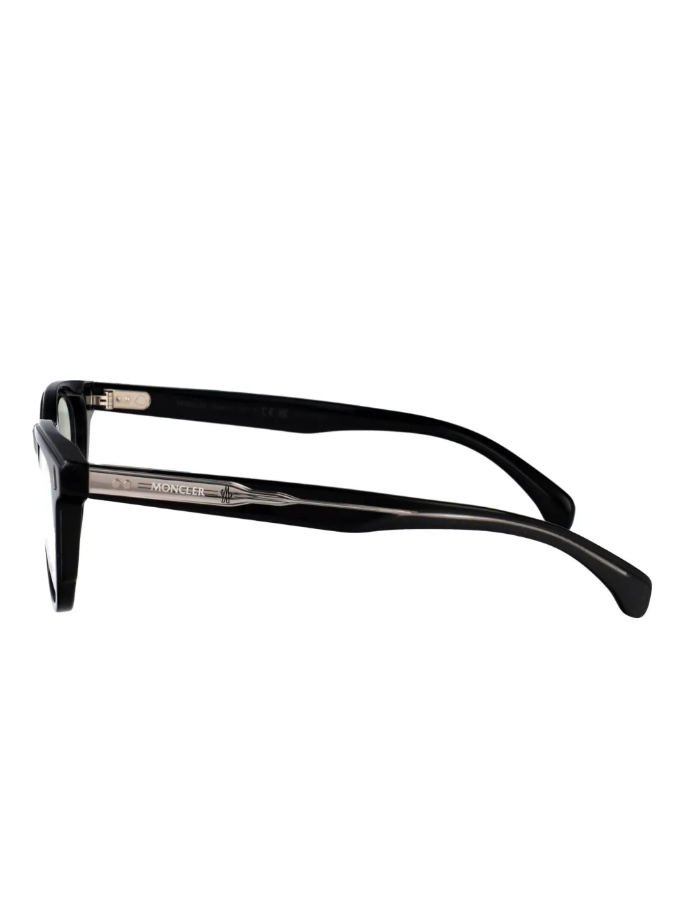 Moncler Eyewear Bril met vierkant montuur Zwart