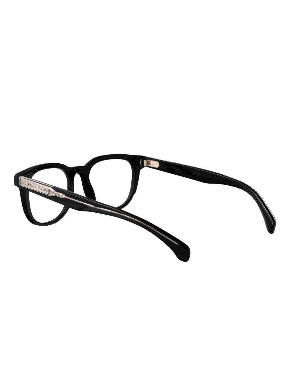 Moncler Eyewear Bril met vierkant montuur Zwart