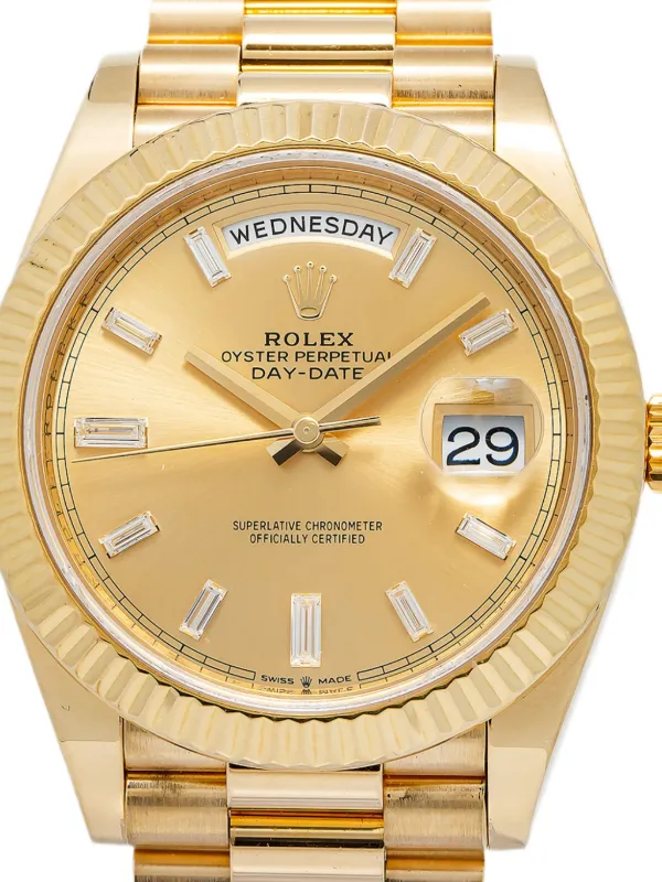 gold rolex dress watch Rolex 18K Yellow Gold Precision Manual Wind Belt Cocktail Dress Watch – The  Vintage Concept main image 0