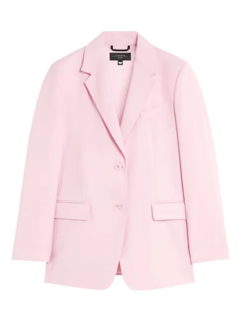 Weekend Max Mara Materia notched-lapel wool blazer