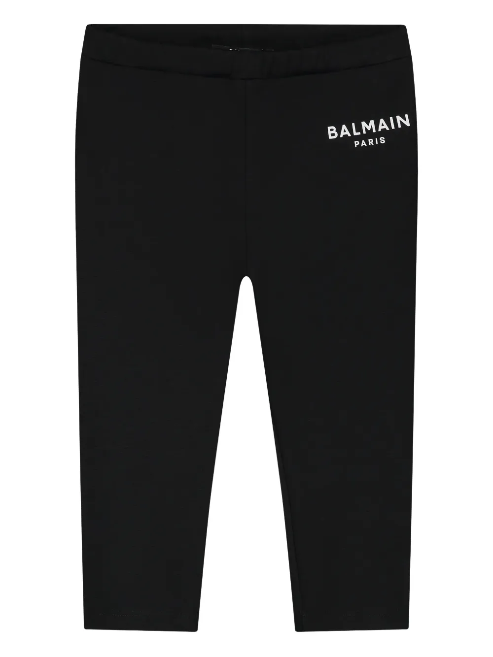Balmain Kids Legging met logoprint Zwart