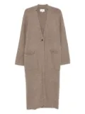 LouLou de Saison patch-pocket button cardigan coat - Neutrals