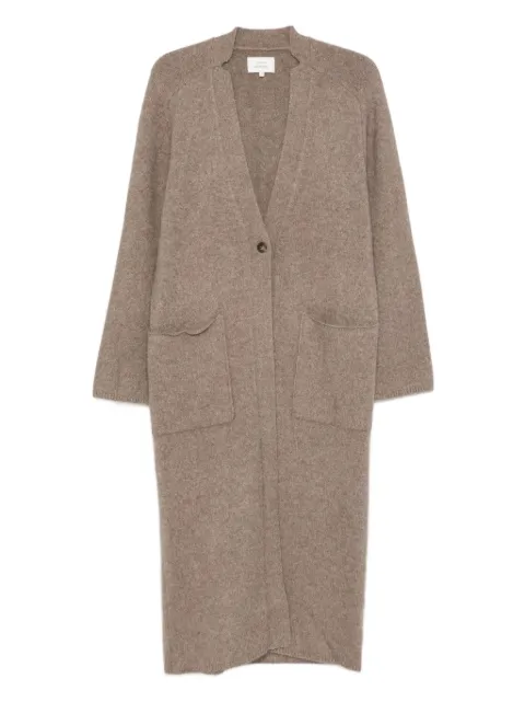 LouLou de Saison patch-pocket button cardigan coat