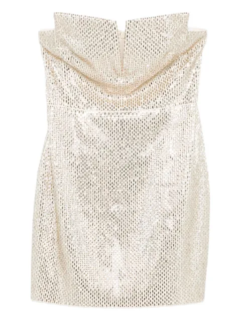 Roland Mouret embellished strapless dress