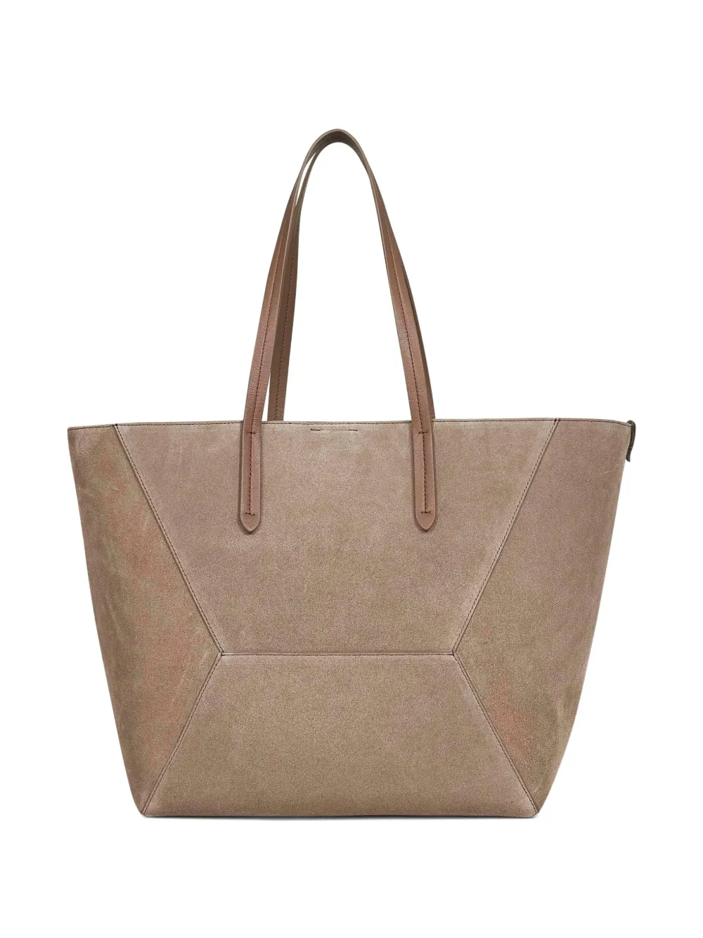 Brunello Cucinelli Suède shopper Beige