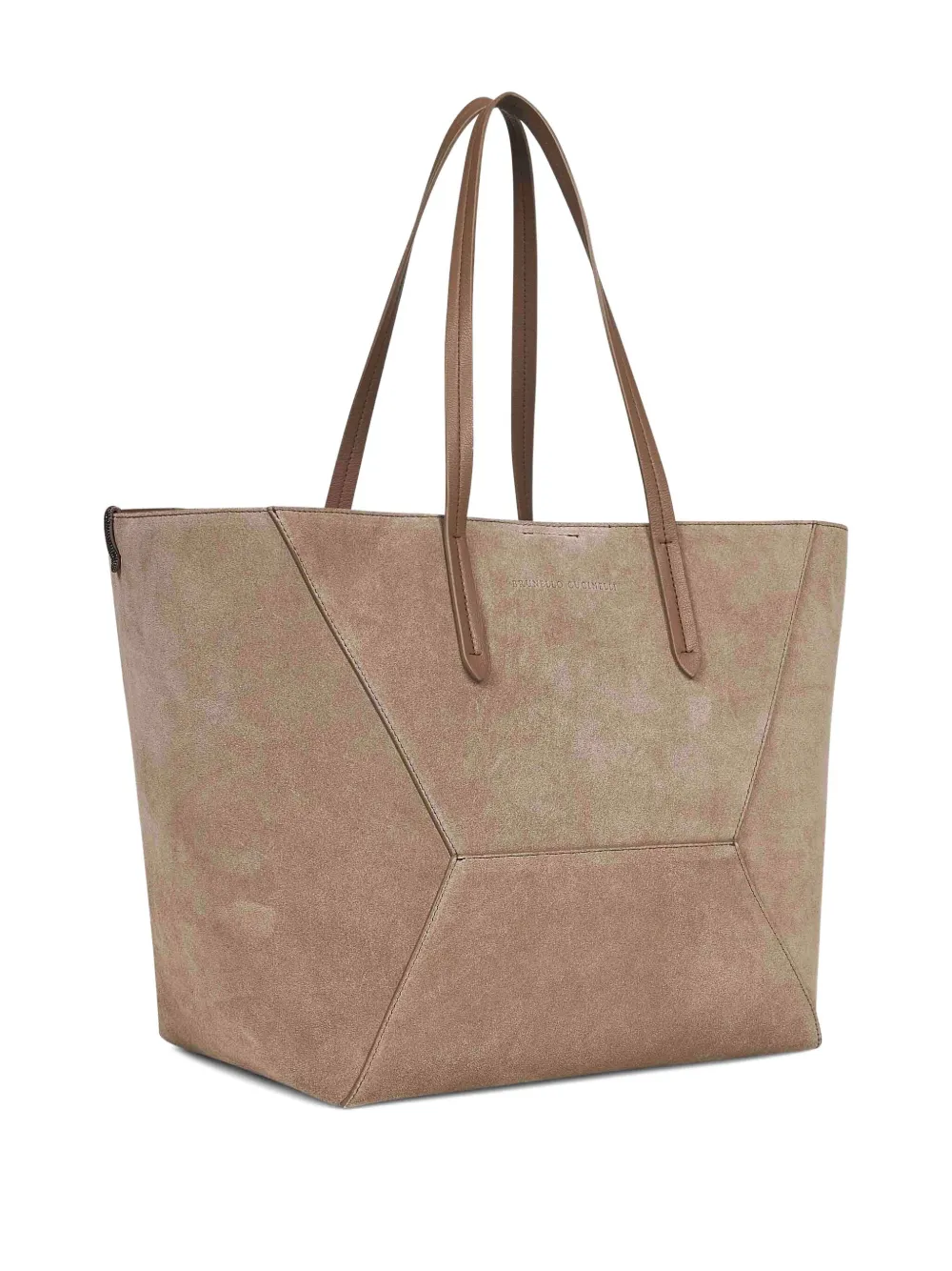 Brunello Cucinelli Suède shopper Beige