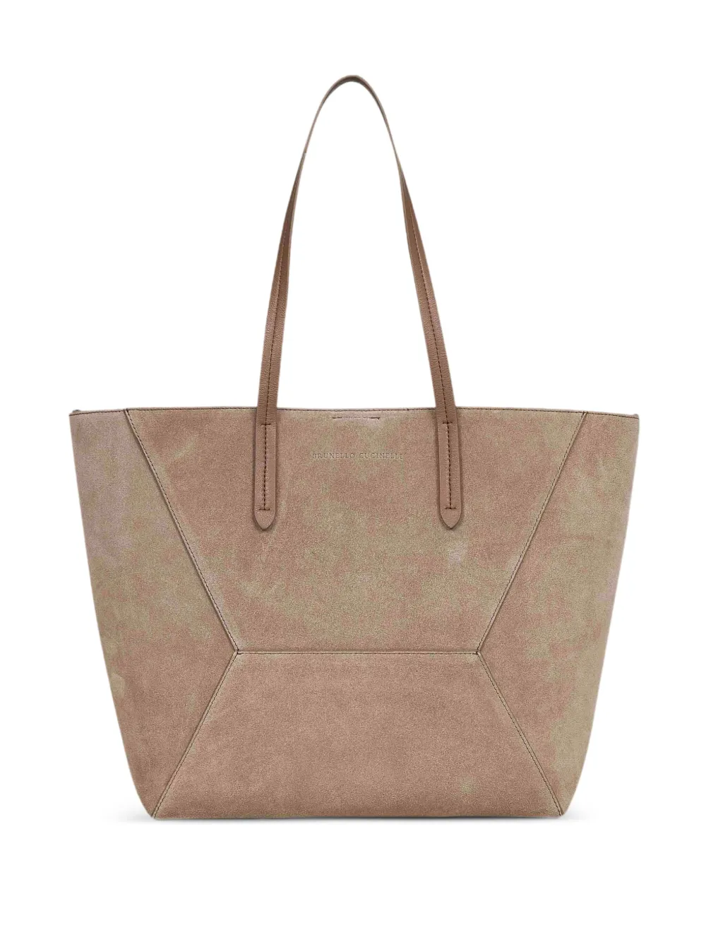 Brunello Cucinelli Suède shopper Beige