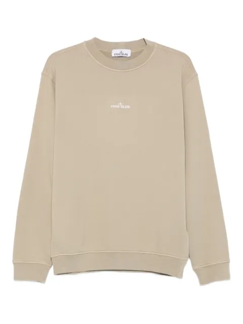 Stone Island 6100018 logo-print cotton sweatshirt