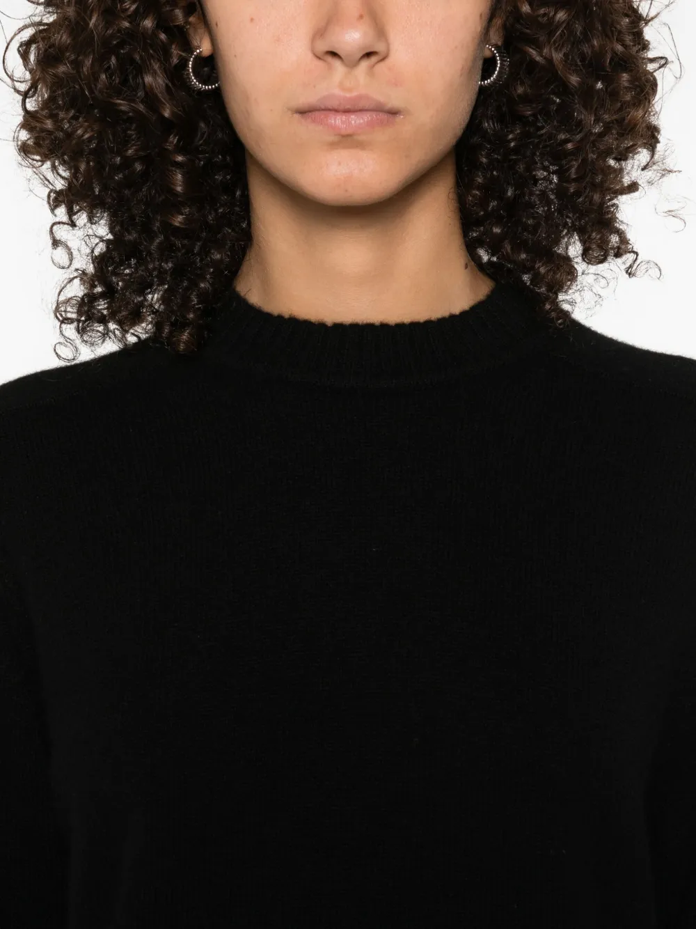 LouLou de Saison Baltra LDS cashmere sweater Zwart