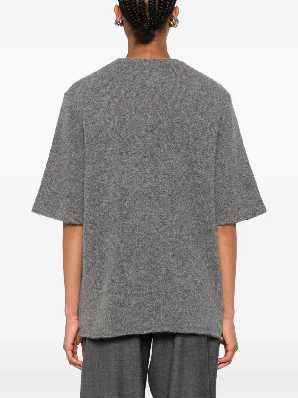 LouLou de Saison T-shirt met ronde hals Grijs