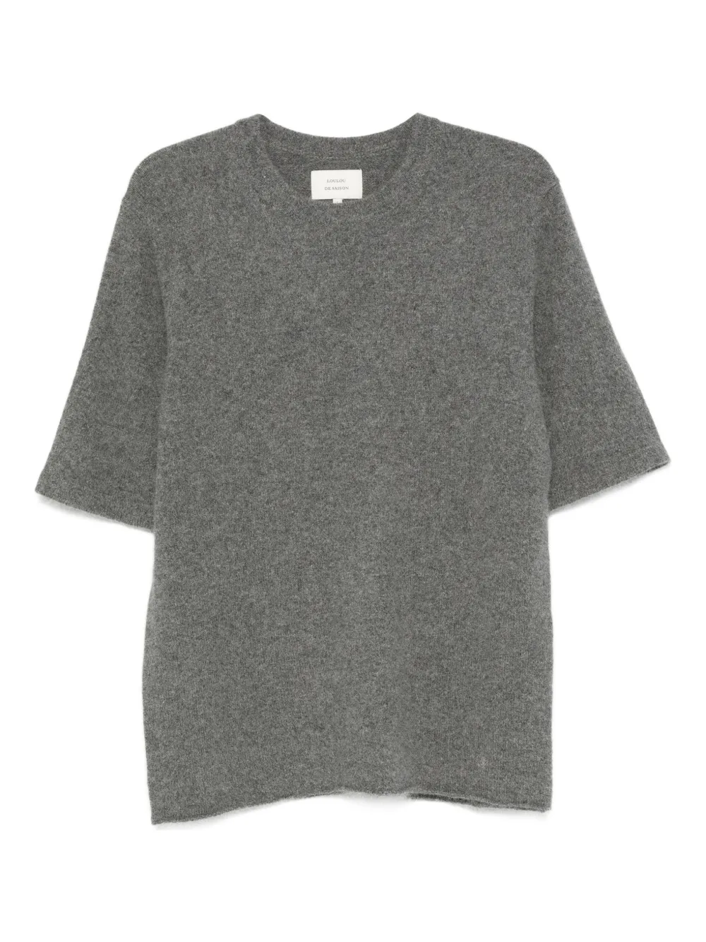 LouLou de Saison short-sleeve crew-neck T-shirt | Grey | Image 1