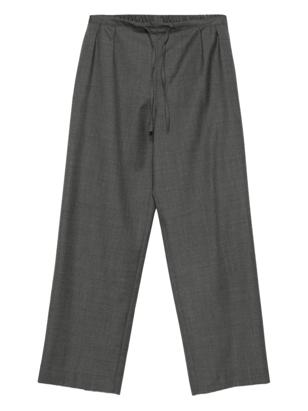 LouLou de Saison drawstring wool trousers | Grey | Image 1