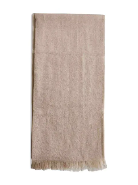 Brunello Cucinelli fringed scarf