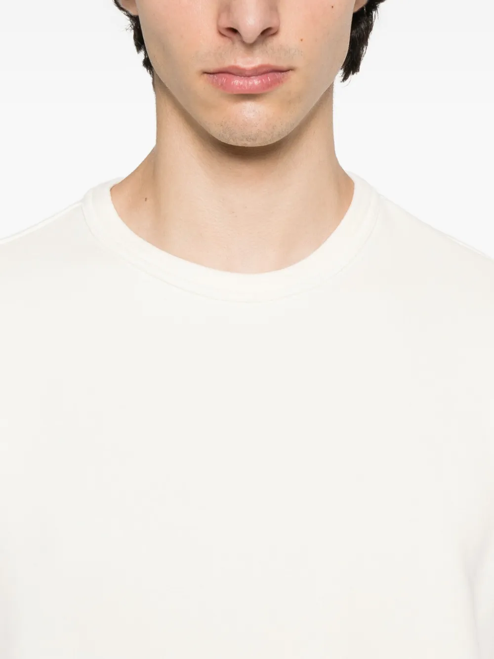 Stone Island 6100008 katoenen sweater met opgestikte zak Beige