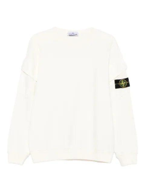 Stone Island sudadera 6100008 con bolsillo de parche