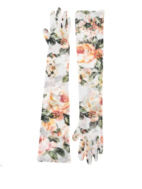 Magda Butrym floral-print gloves