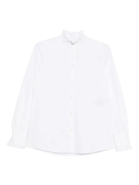 Valentino Garavani ruffled high-neck shirt