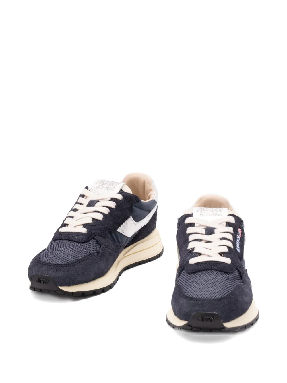 Autry Reelwind suede sneakers Black