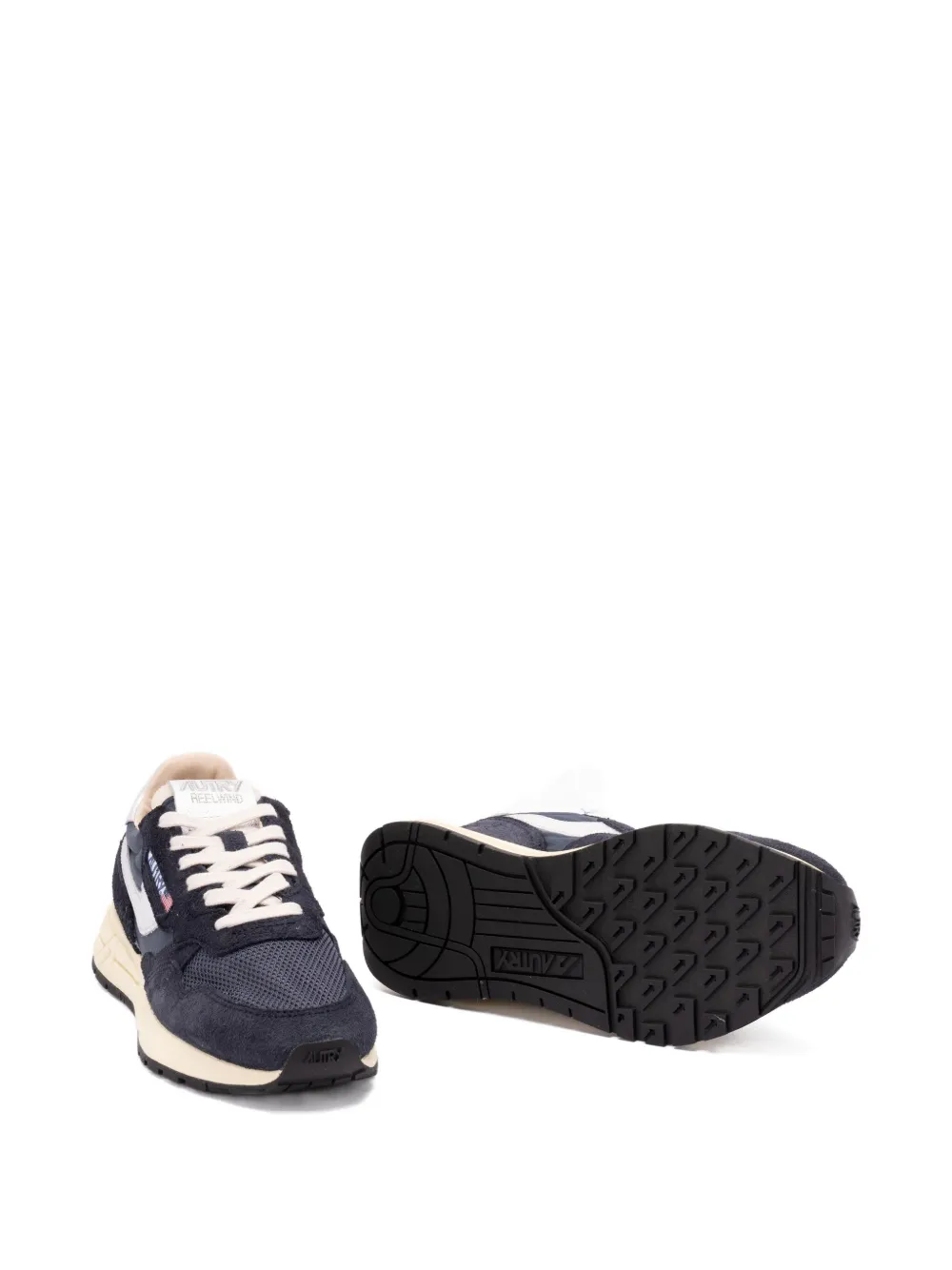 Autry Reelwind suede sneakers Black