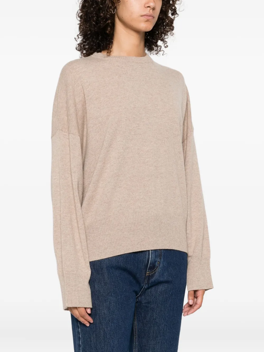 LouLou de Saison Anaa LDS cashmere sweater Beige