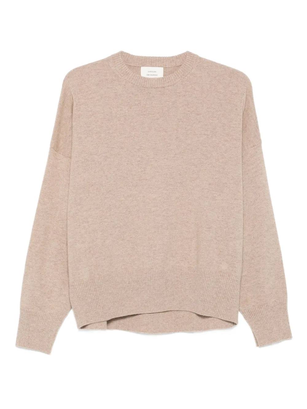 LouLou de Saison Anaa LDS cashmere sweater Beige