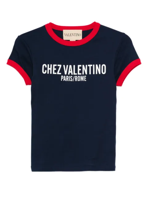 Valentino Garavani Chez Paris Rome-print T-shirt