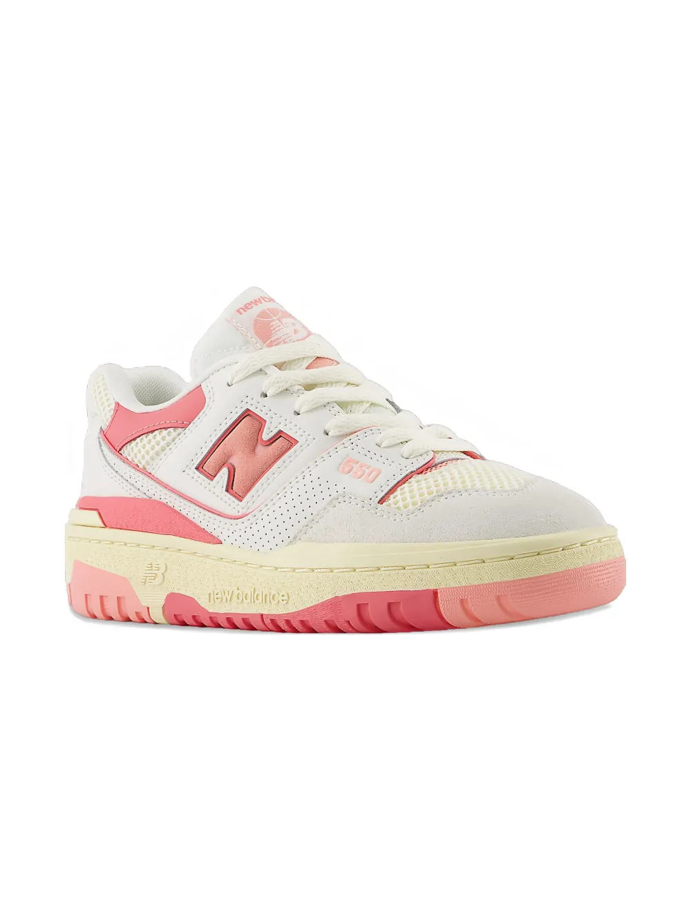 New Balance Kids 550 "Desert Pink & Sea Salt" sneakers Neutrals