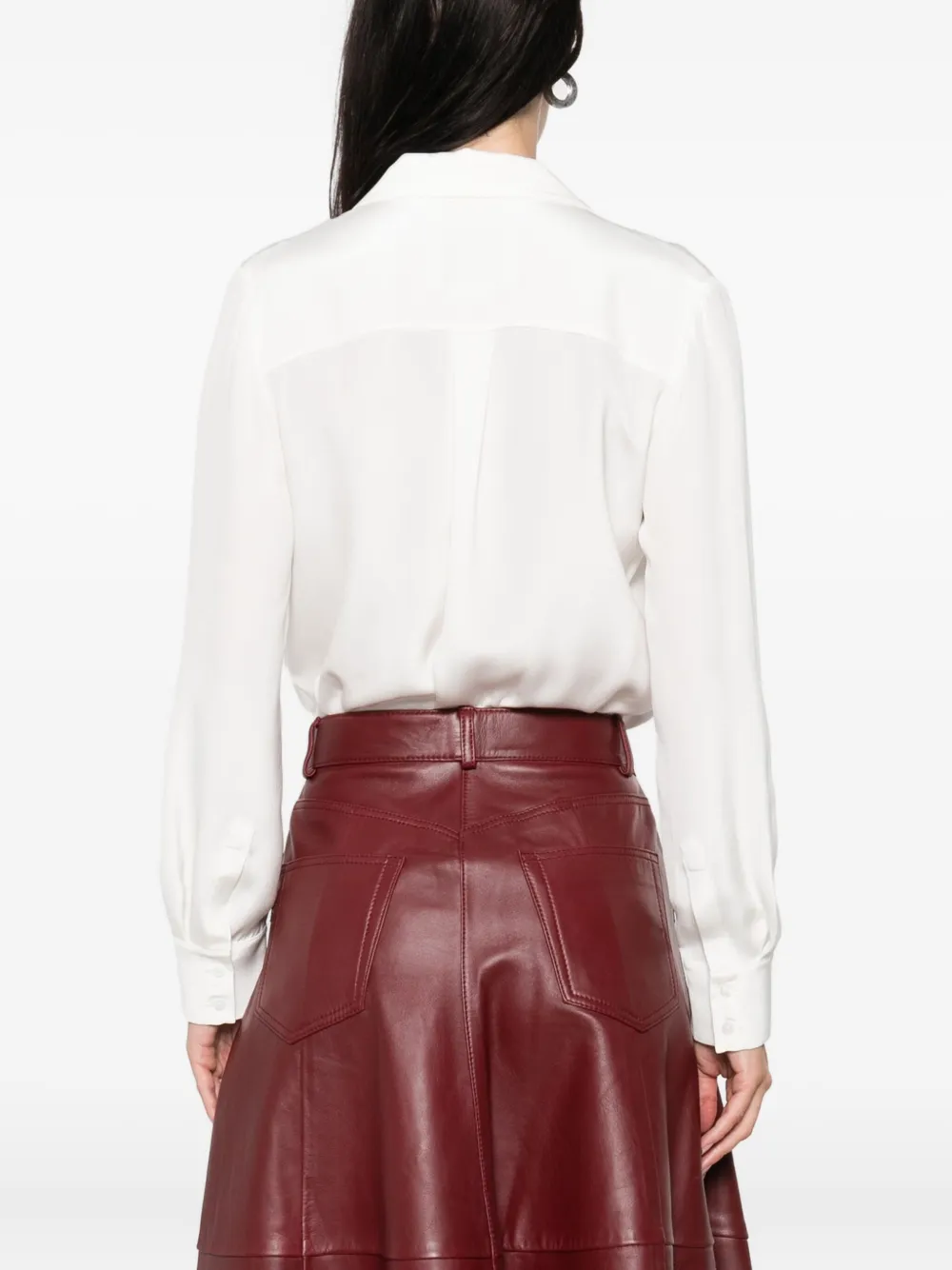 Roland Mouret Body met lange mouwen Wit