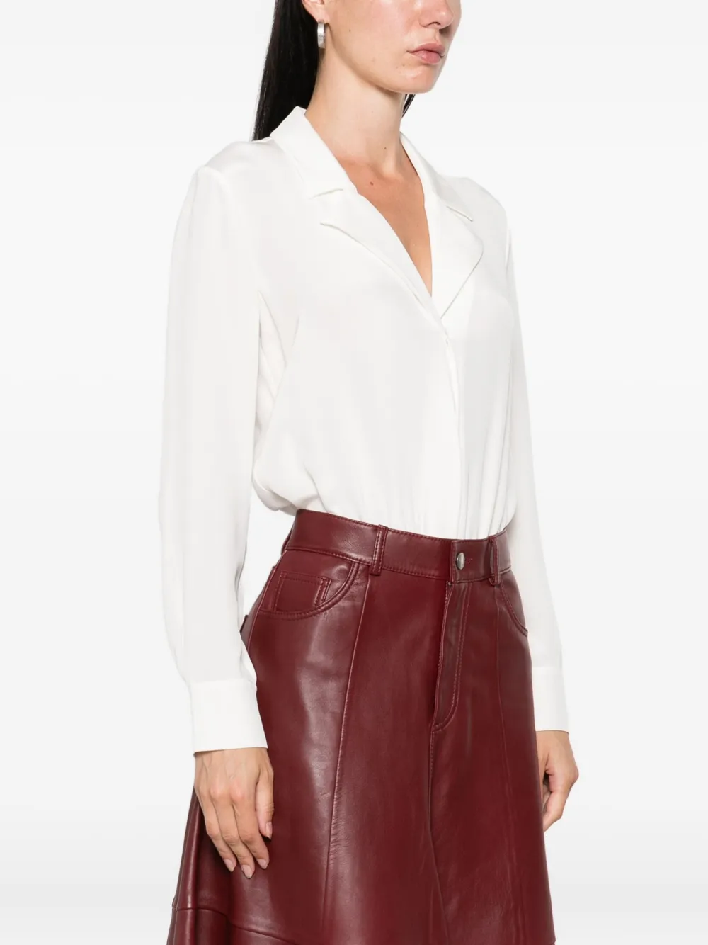 Roland Mouret Body met lange mouwen Wit