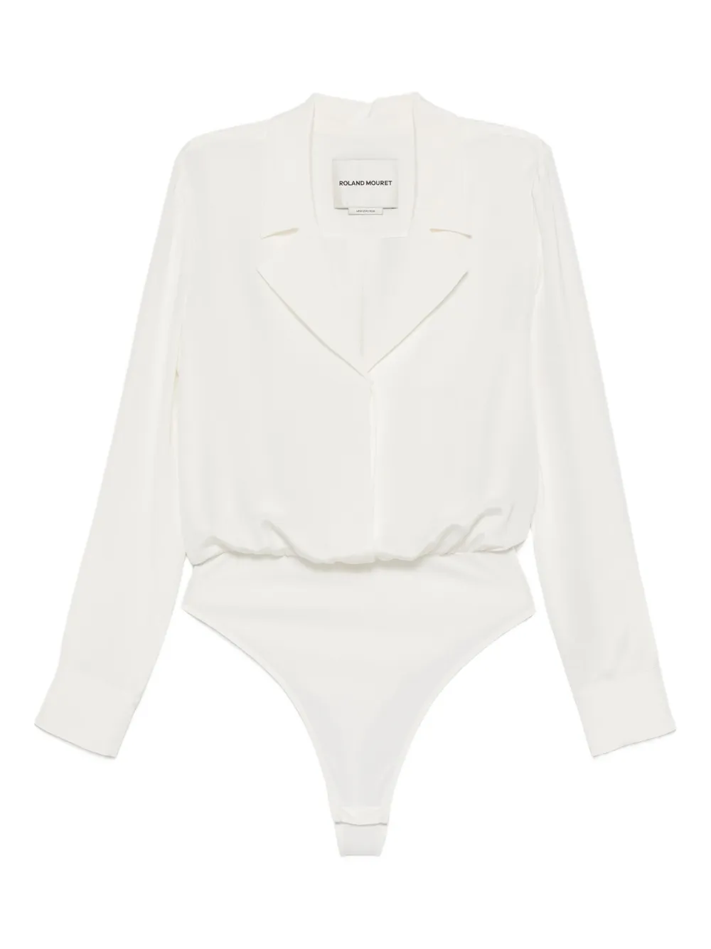 Roland Mouret long-sleeve bodysuit | White | Image 1
