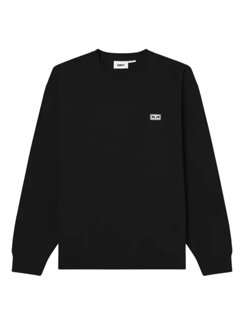 Obey logo-patch sweatshirt