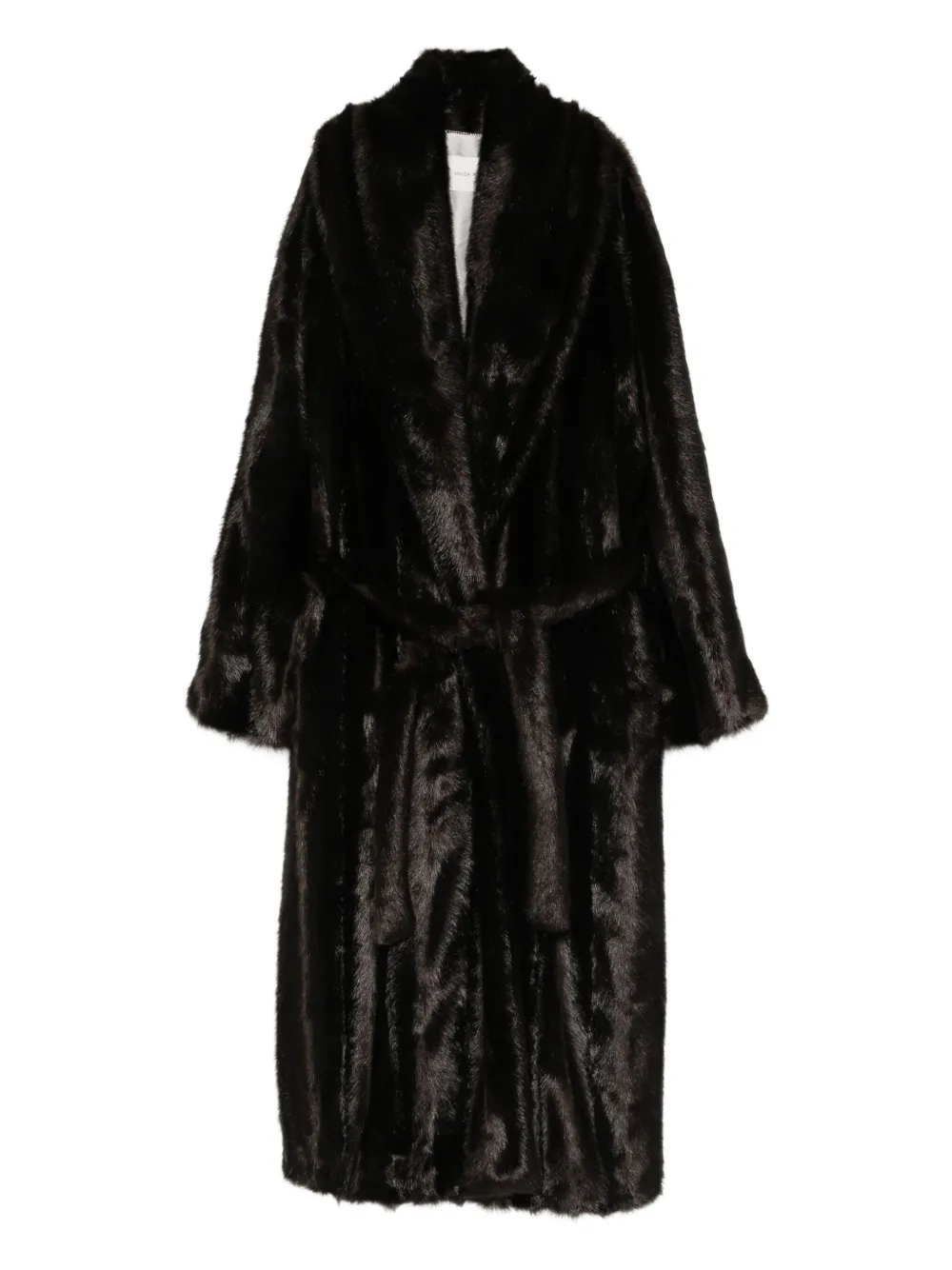 Magda Butrym shawl-lapels belted coat | Brown | Image 1