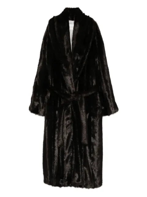Magda Butrym shawl-lapels belted coat