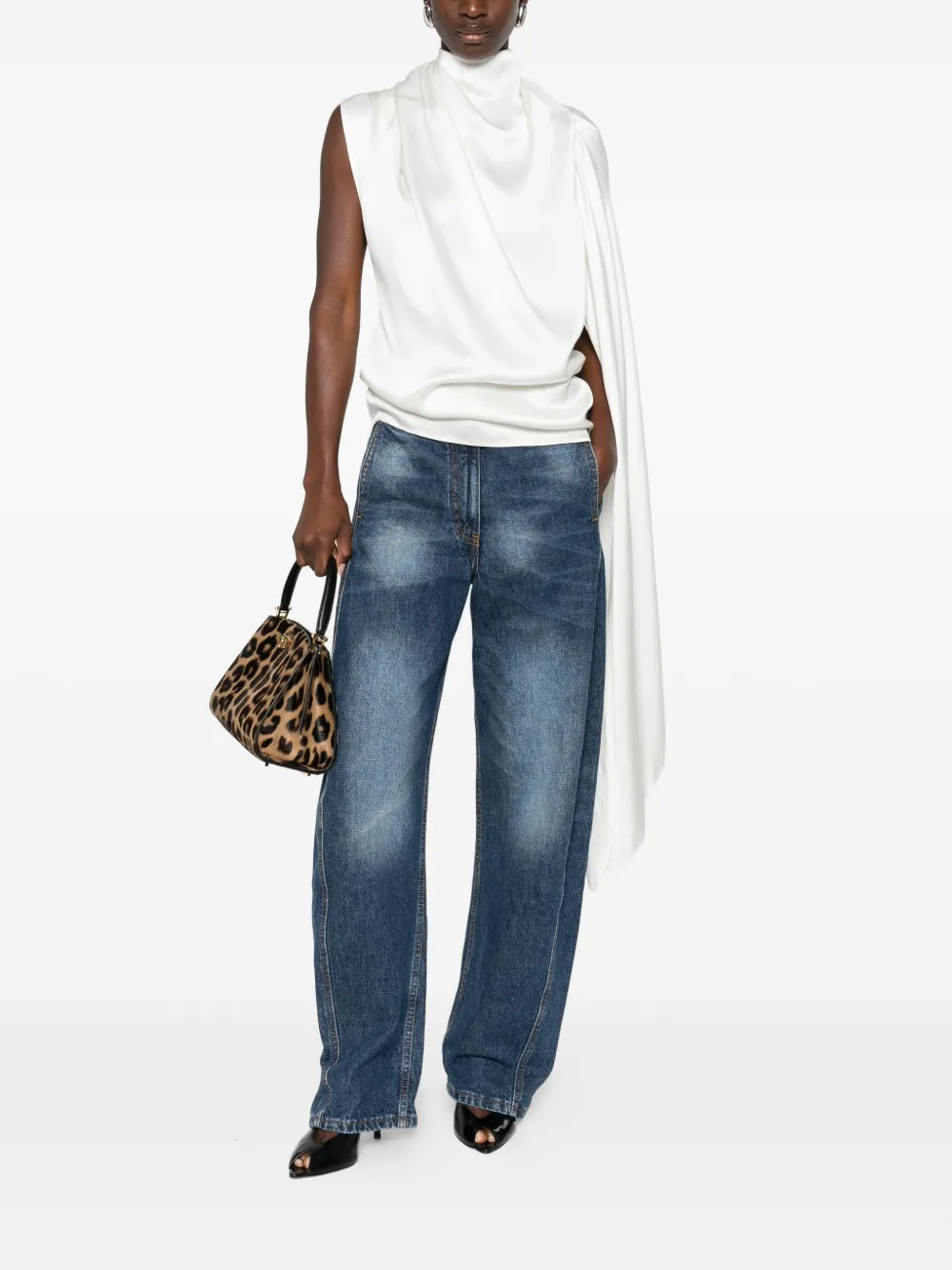 Magda Butrym seam-detailing jeans | Wide-Leg Jeans | Image 2