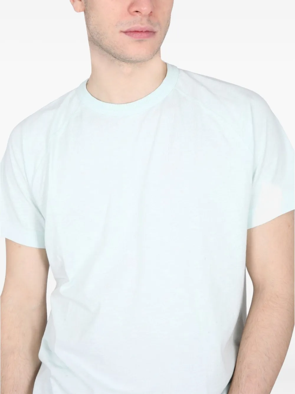 YMC T-shirt met raglan mouw Blauw