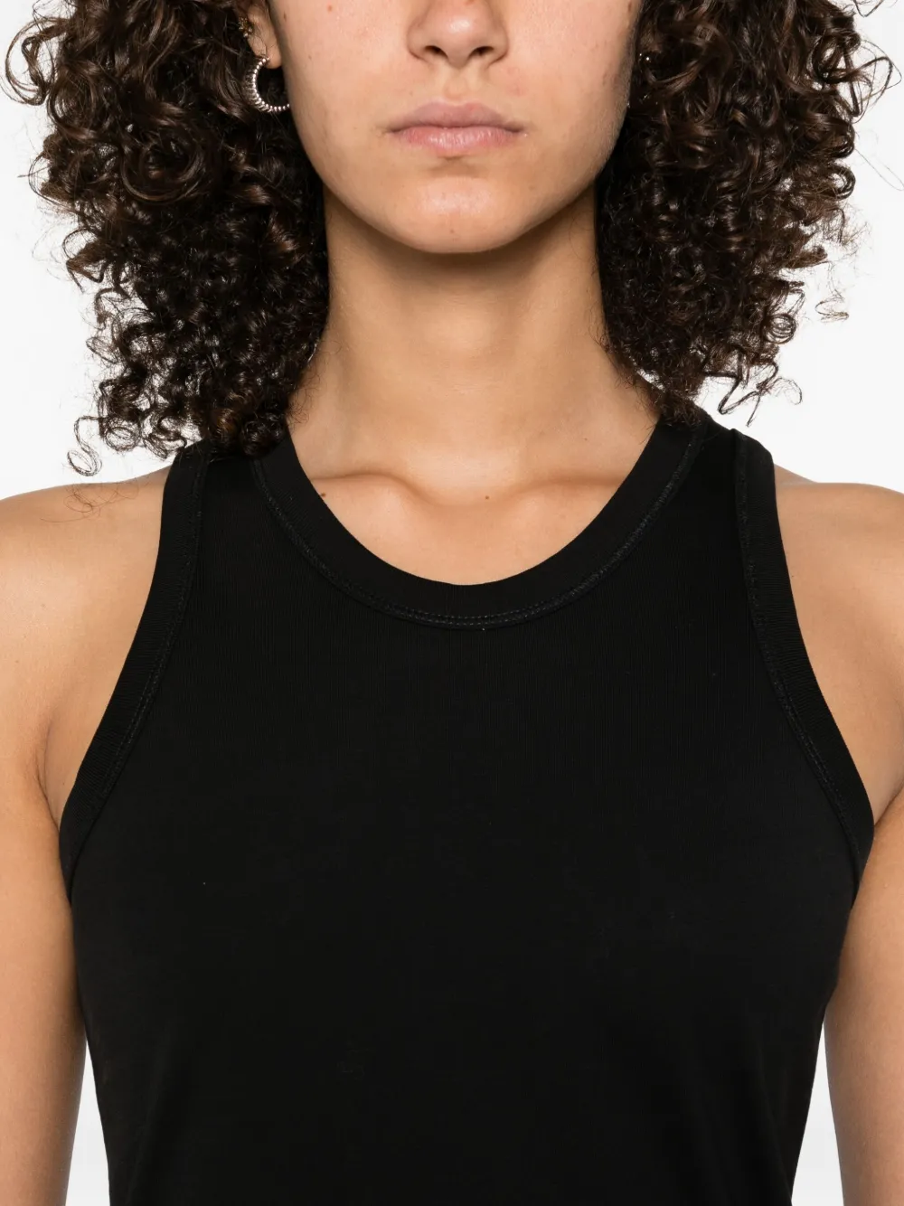 LouLou de Saison Poso LDS tank top Zwart