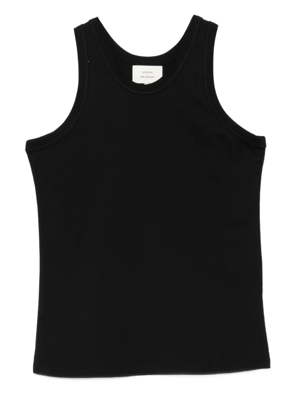 LouLou de Saison Poso LDS tank top Zwart