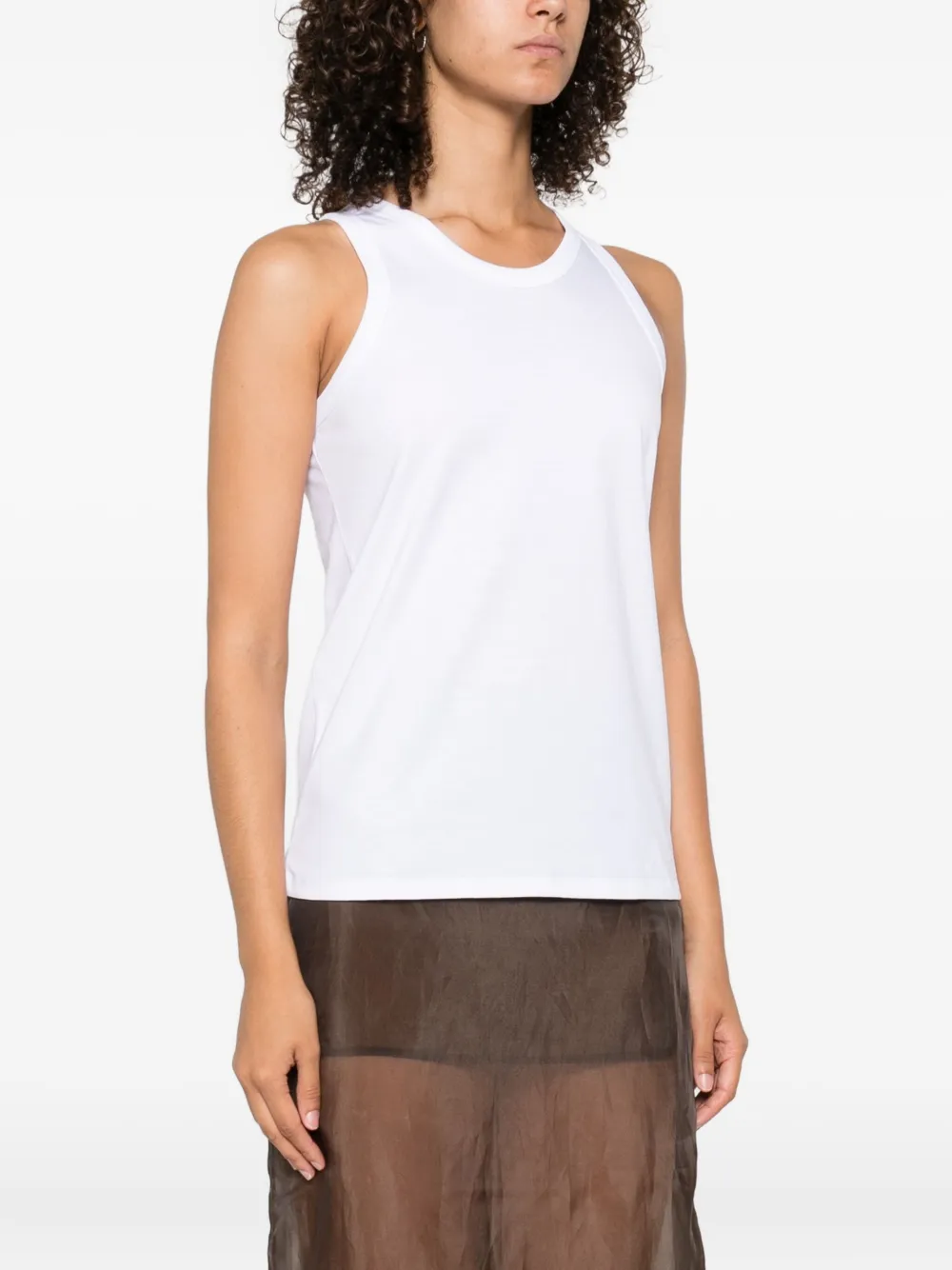 LouLou de Saison Poso LDS tank top Wit