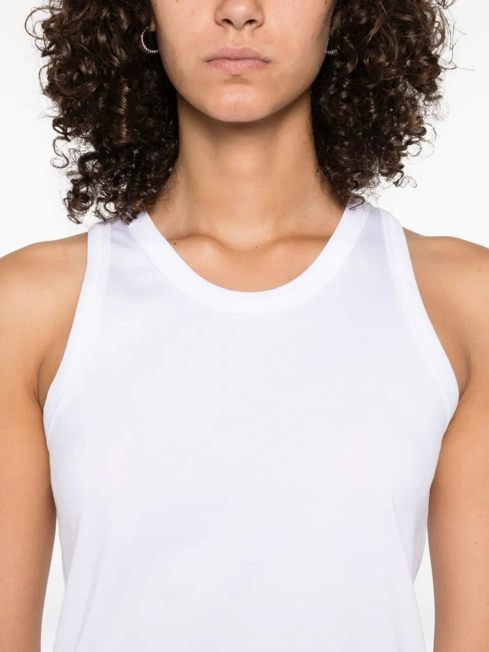 LouLou de Saison Poso LDS tank top Wit