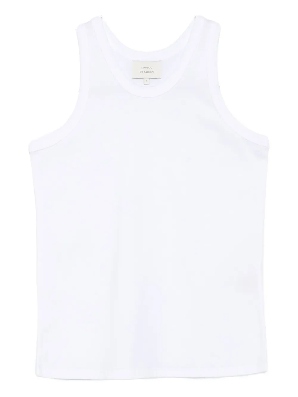Loulou De Saison Poso Lds Tank Top In White