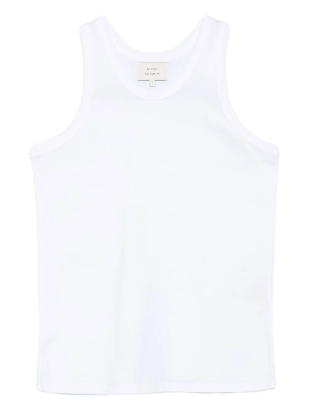 LouLou de Saison Poso LDS tank top Wit