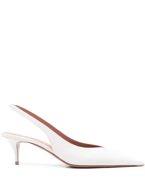 Amina Muaddi 52mm Anok slingback-pointed pumps