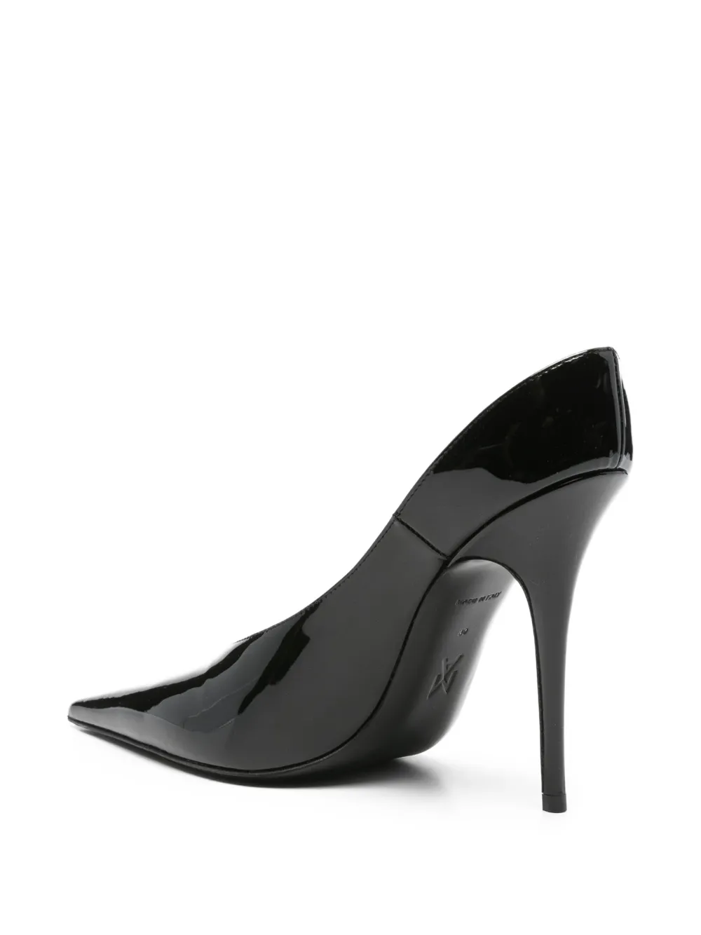 Amina Muaddi 105 mm Anok pumps Zwart