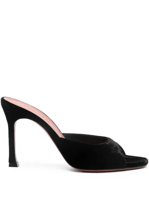 Amina Muaddi 95mm Alexa heeled mules